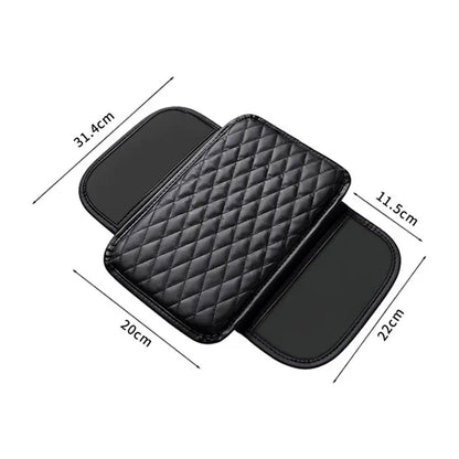 Car Center Console Armrest Cushion with Storage Pocket