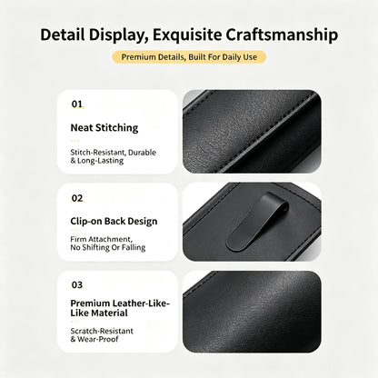 Clip-On Car Cup Holder & Storage Organizer