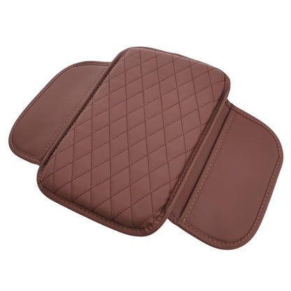 Car Center Console Armrest Cushion with Storage Pocket