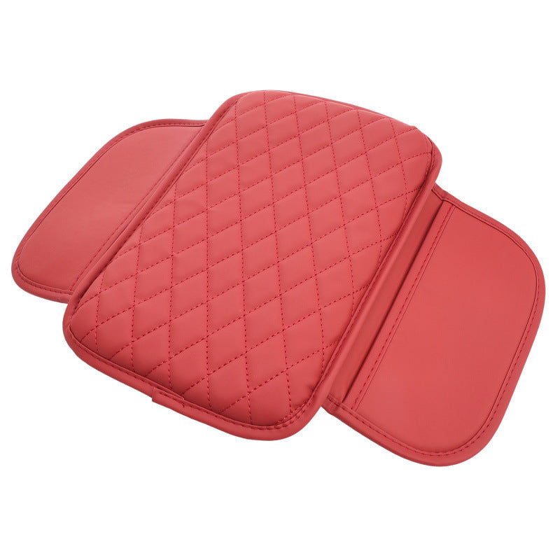 Car Center Console Armrest Cushion with Storage Pocket