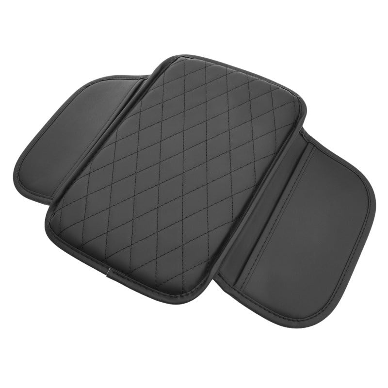 Car Center Console Armrest Cushion with Storage Pocket