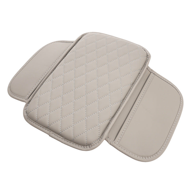 Car Center Console Armrest Cushion with Storage Pocket